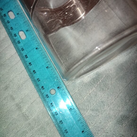 Academia Vintage Glass Jar Vase Celtic Metallic Decoration Keltic Design Style - Picture 8 of 8